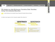 Tablet Screenshot of gerstbach.at